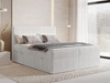 Boxspringbett mit Bettkasten 200X200 Brisa Grau
