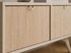  TV-Lowboard mit Türen Modena Beige