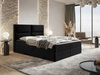Boxspringbett mit Bettkasten 140x200 Hera Schwarz