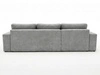 Ecksofa L-Form fürs Wohnzimmer Nesto Links Grau