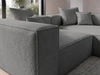 Ecksofa L Rechts Vellaro Dunkelgrau