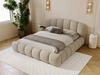 Polsterbett mit Stauraum und Lattenrost 160x200 Cloud Soft Beige