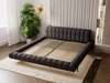 Polsterbett mit Lattenrost 120x200 Imagine Schwarz