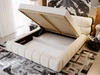 Polsterbett mit Bettkasten und Lattenrost 160x200 Mellow Beige