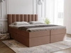 Boxspringbett mit Bettkasten 160x200 Mocca Braun
