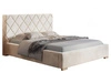 Polsterbett mit Bettkasten und Lattenrost 160x200 Taranto Beige