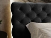 Polsterbett mit Bettkasten und Lattenrost 120x200 Apollo Schwarz