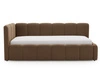 Jugendbett Einzelbett mit Bettkasten und Lattenrost 90x200 Cloud One Braun