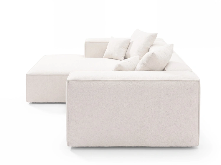 Ecksofa L Links Vellaro Creme