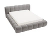 Polsterbett mit Bettkasten und Lattenrost 160x200 Doria Grau