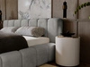 Polsterbett mit Bettkasten und Lattenrost 180x200 Ibiza Grau