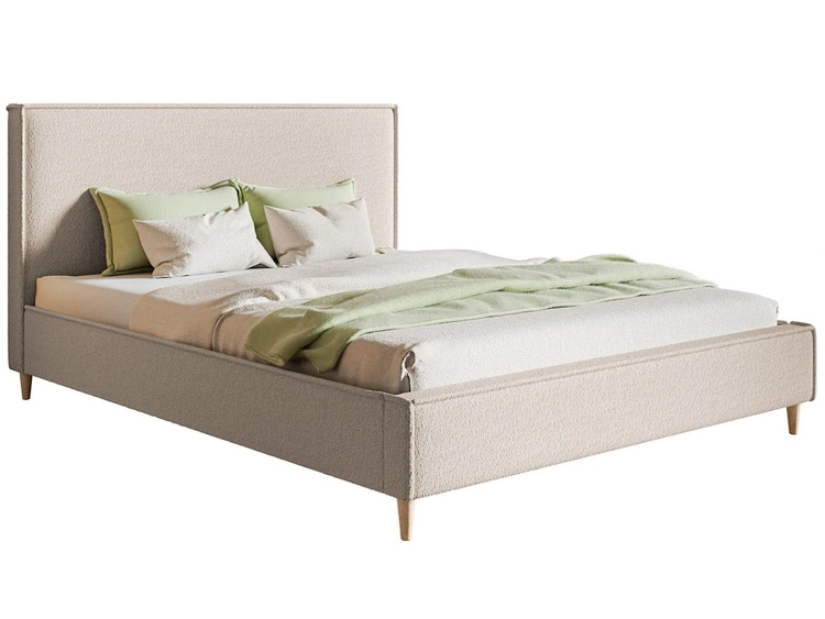 Polsterbett mit Lattenrost 120x200 Grenada Beige