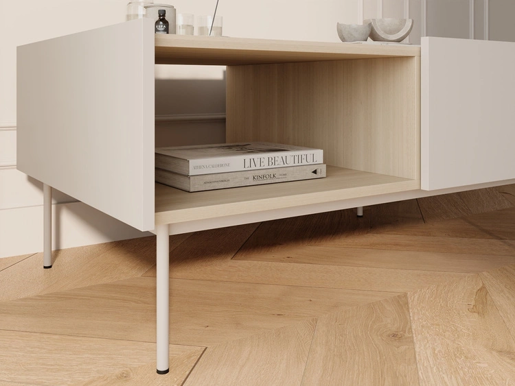 Couchtisch mit Stauraum Drevo Cashmere