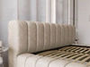 Polsterbett mit Bettkasten und Lattenrost 120x200 Italia Beige