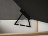 Boxspringbett mit Bettkasten 160x200 Hera Grau