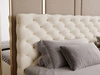 Boxspringbett mit Bettkasten 180x200 Bergamo Beige