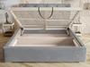 Polsterbett mit Bettkasten und Lattenrost 120x200 Tasso Beige