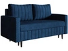 Schlafsofa mit Bettfunktion und Bettkasten Castelo Dunkelblau