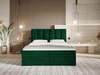 Boxspringbett mit Bettkasten 120x200 Cascada Grün