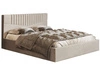 Polsterbett mit Bettkasten und Lattenrost 180x200 Lido Beige
